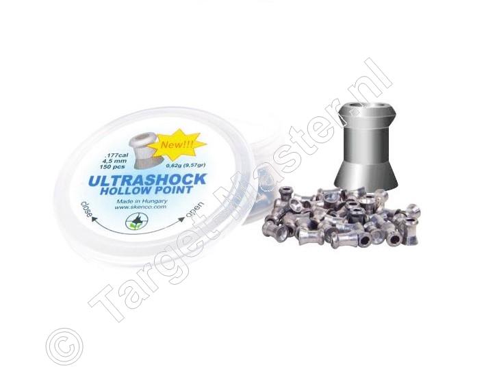 Skenco Ultrashock Hollow Point 4.50mm Luchtdruk Kogeltjes blikje 150